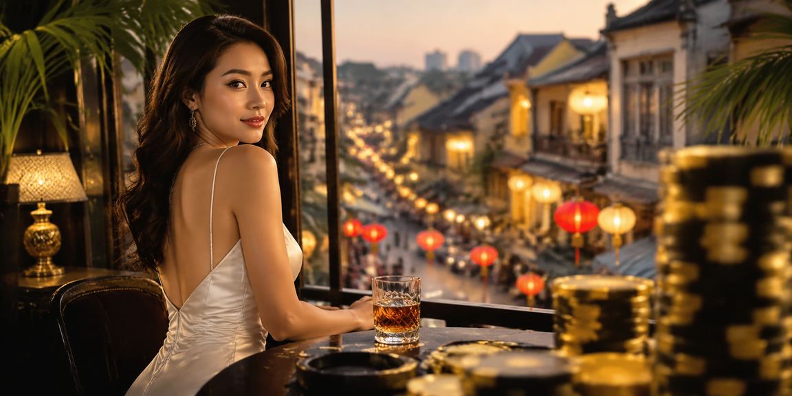 Quán cà phê Hà Nội với chủ đề trò chơi bài cho phần câu hỏi hỗ trợ